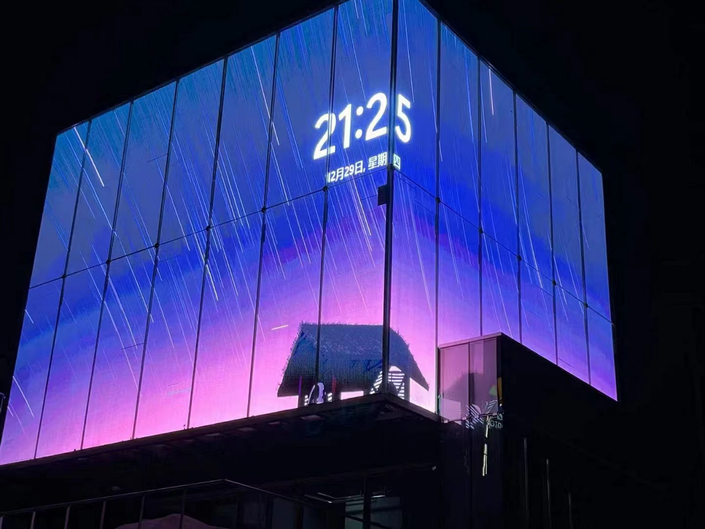 山东济南LED贴膜屏